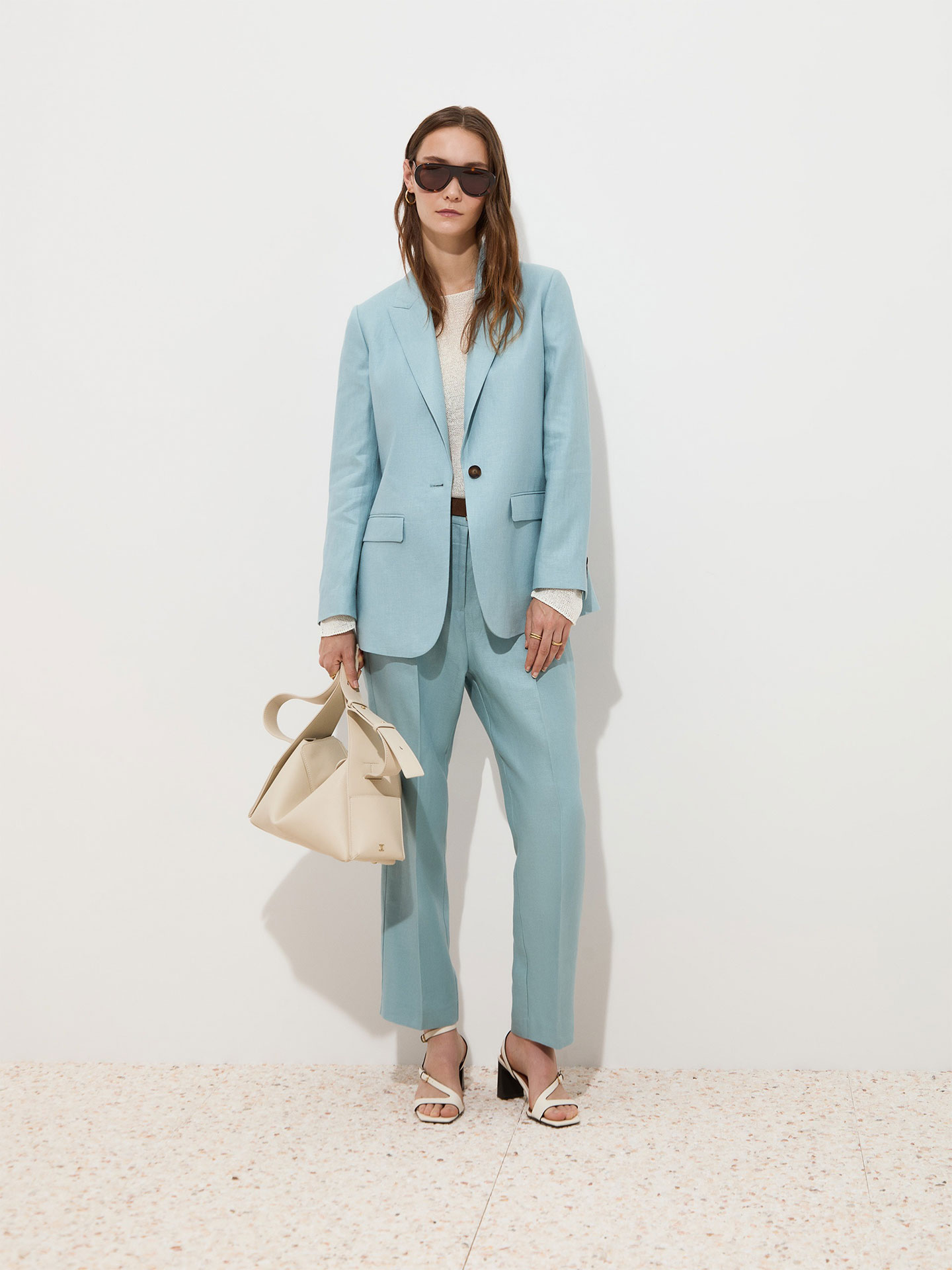 Blazer Regular Fit de Linho