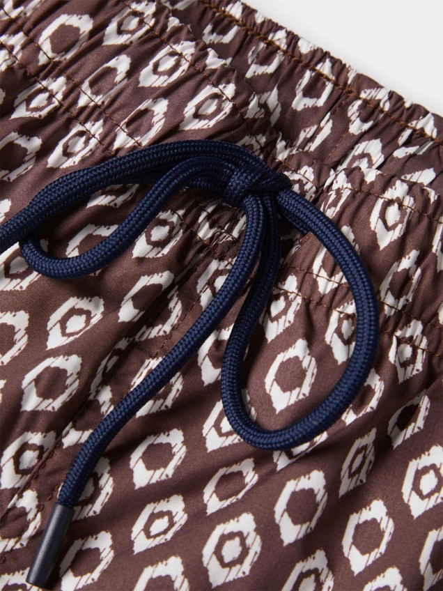Calções de Banho com Estampado