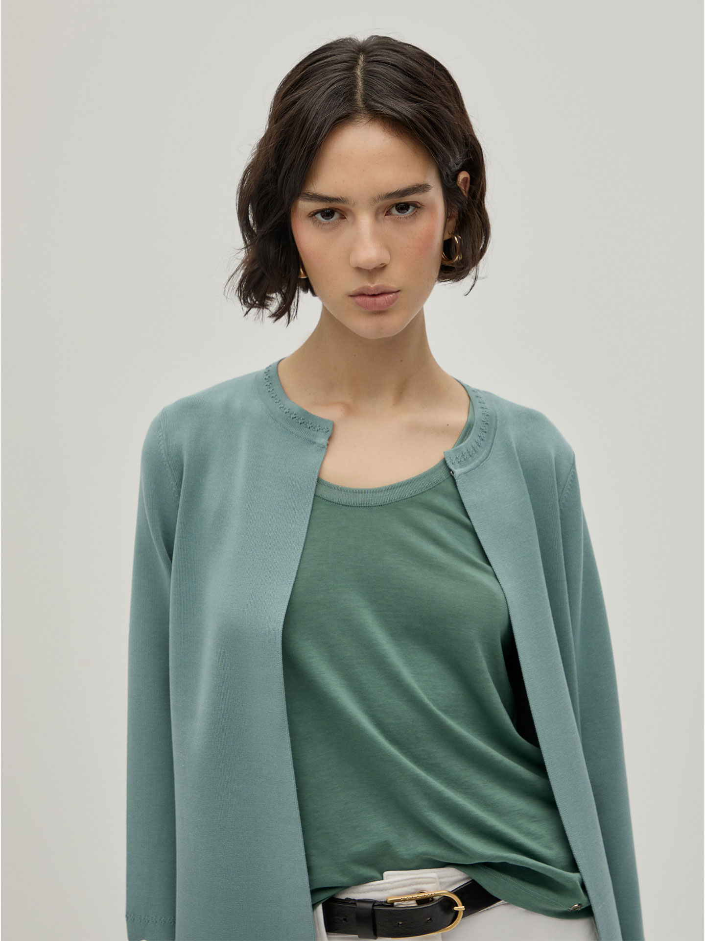 Casaco de Malha Curto