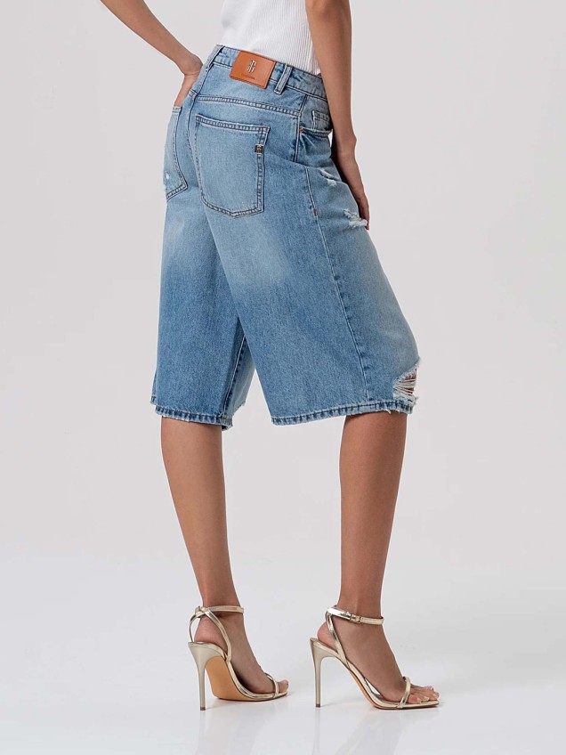 Bermudas de Ganga de Corte Regular