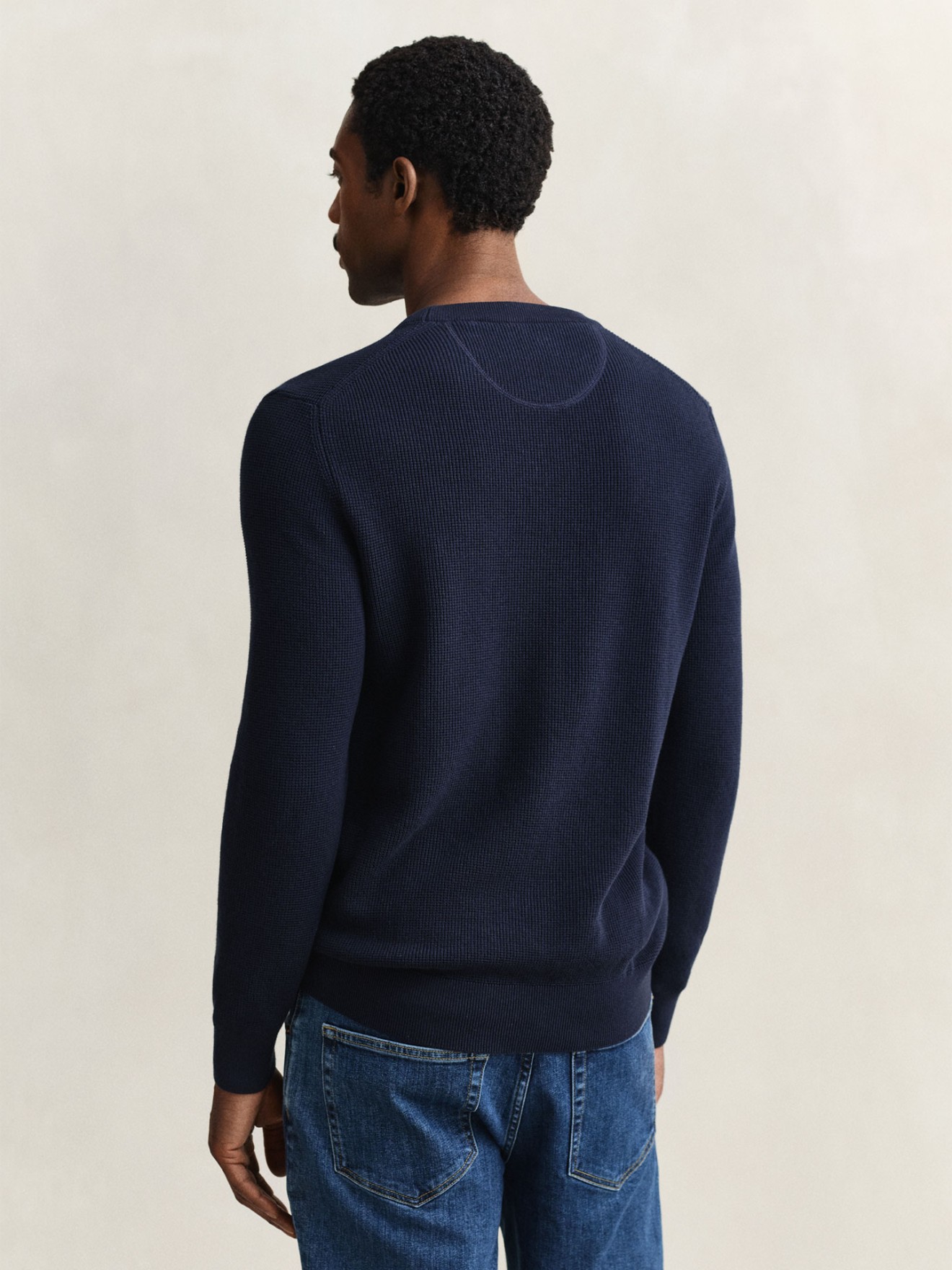 Camisola de Malha com Gola Redonda