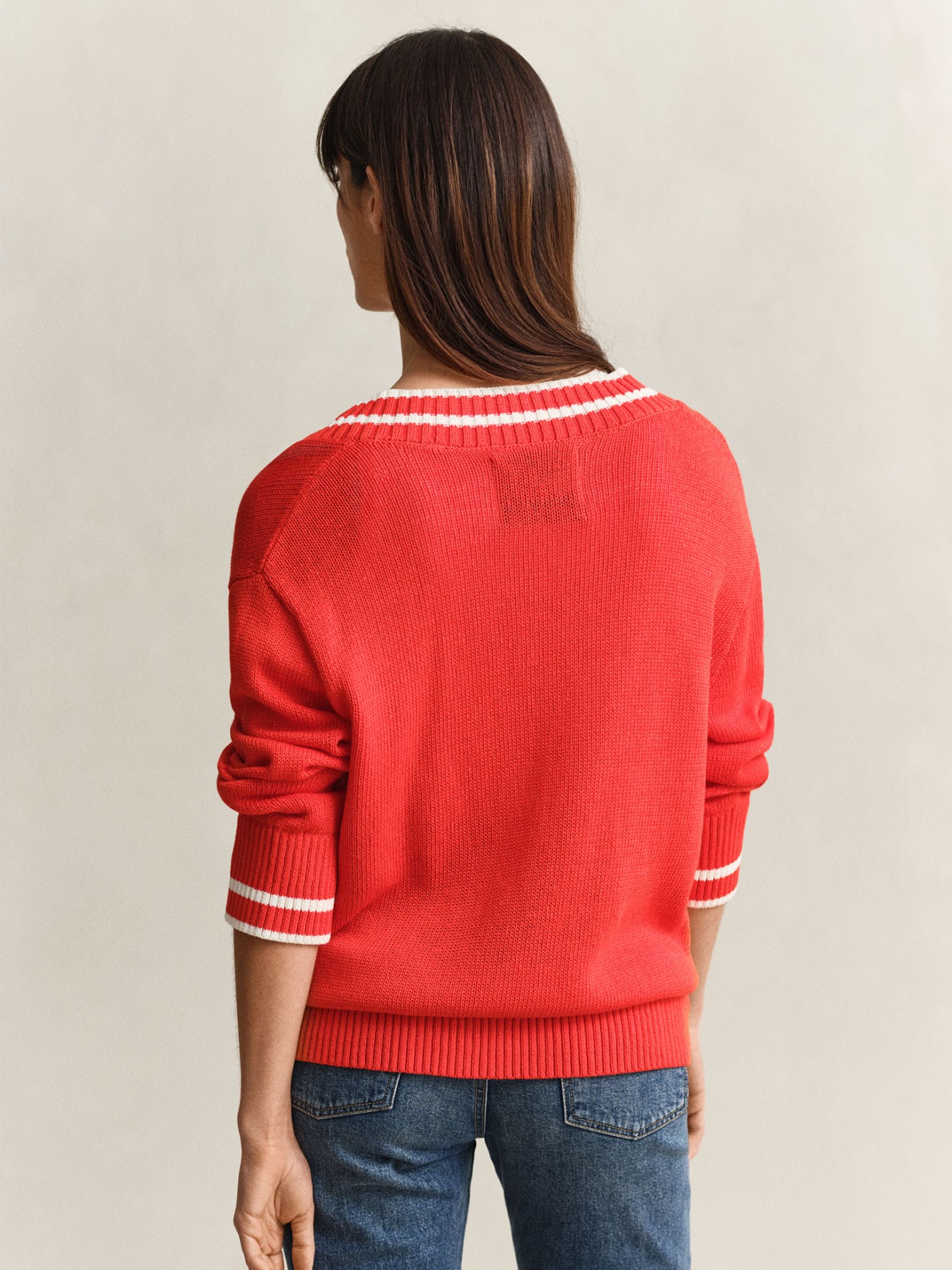 Camisola de Malha com Decote em V