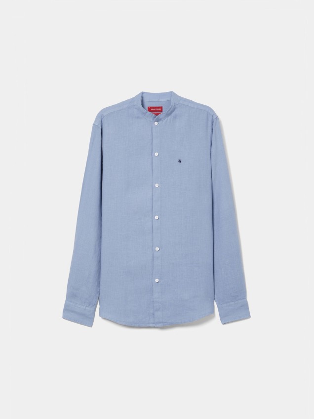 Camisa Slim Fit de Linho