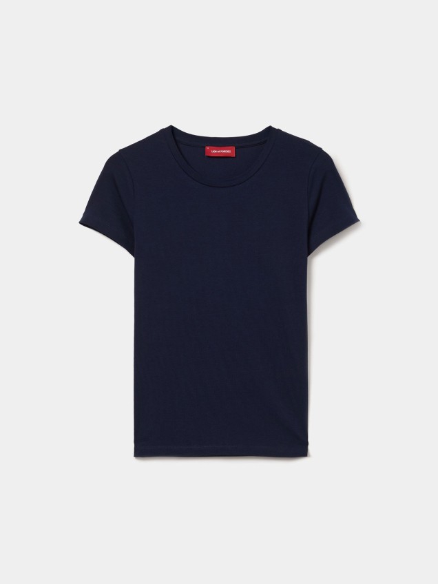 T-shirt B�sica de Algod�o