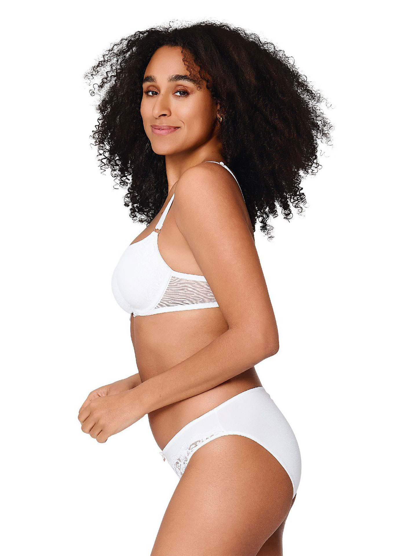 Cueca com Painel Frontal em Renda