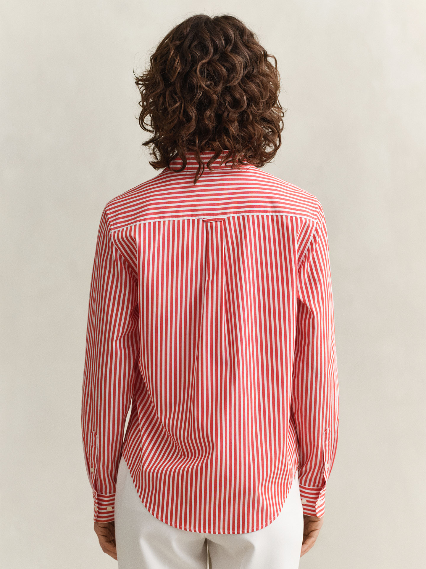 Camisa com Riscas Regular Fit