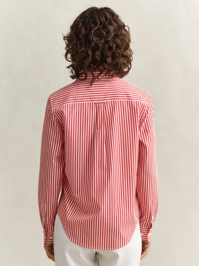 Camisa com Riscas Regular Fit