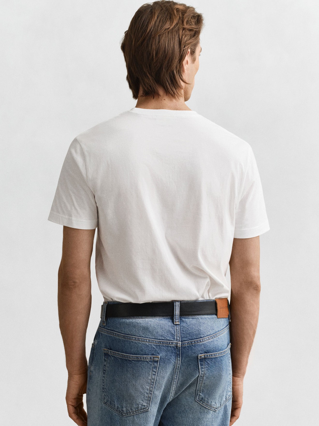 T-shirt com Log�tipo Bordado