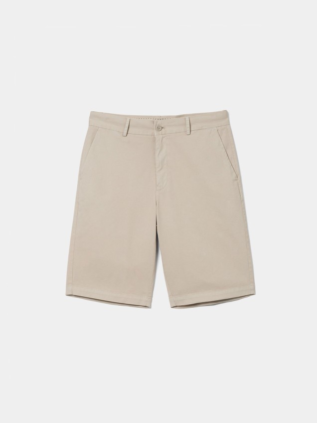 Calções Chino de Sarja