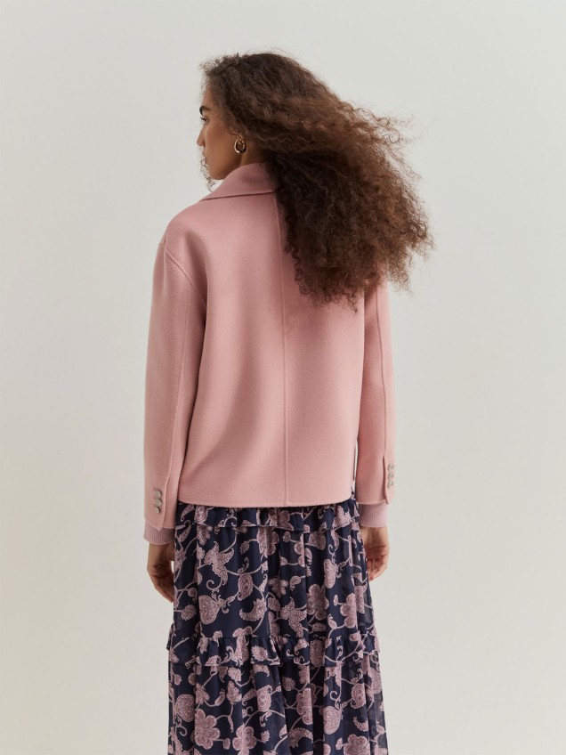 Sobretudo Curto Cruzado