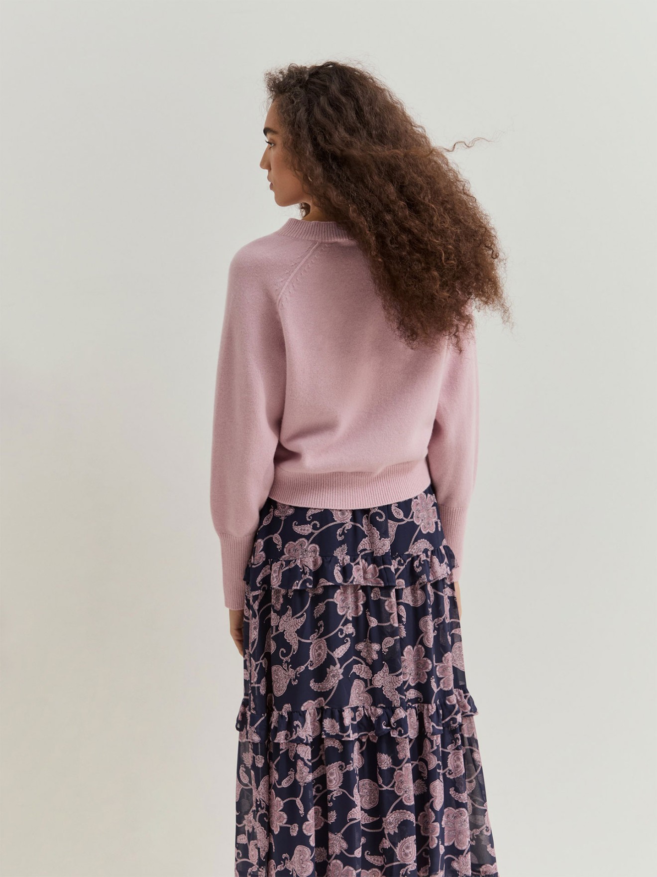 Camisola de Malha com Decote em V