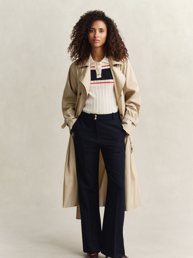 Polo de Malha Entrançada