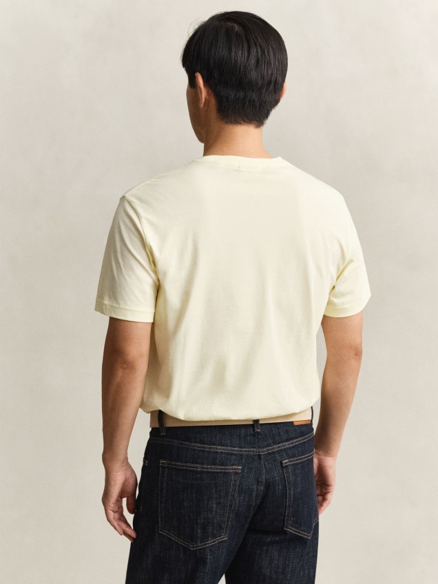 T-shirt com Logótipo Bordado
