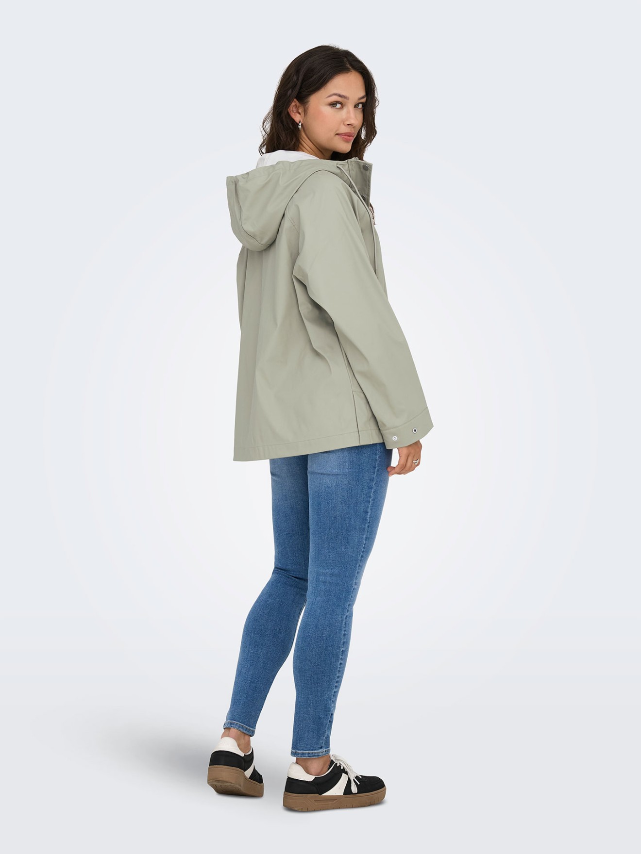 Parka Imperme�vel com Capuz