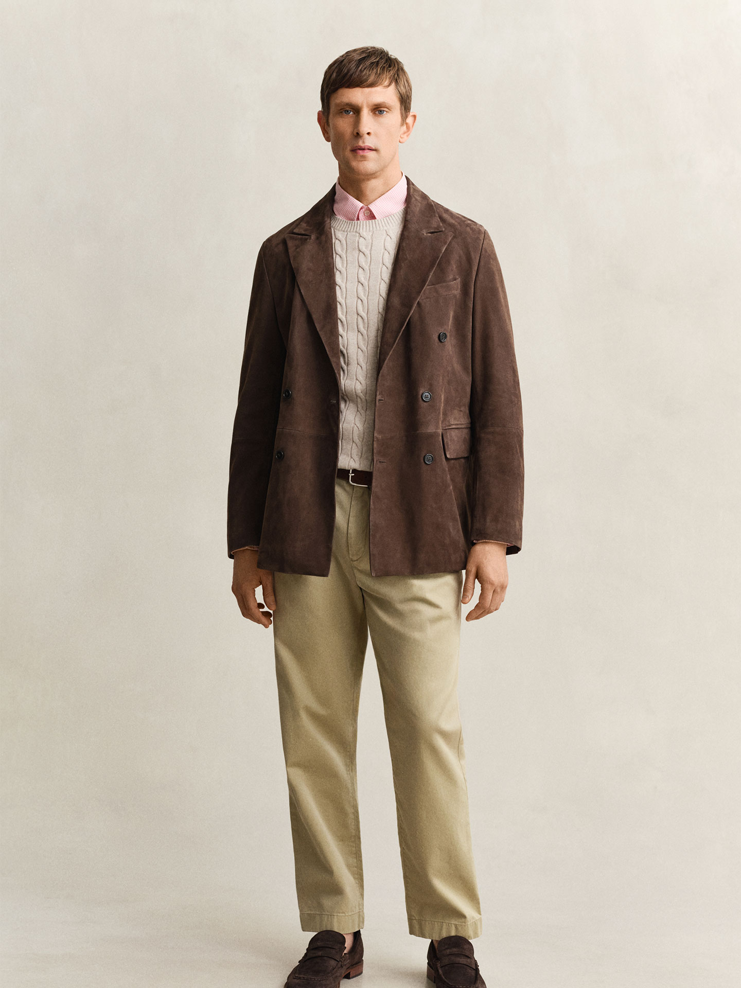 Camisola de Malha Entrançada