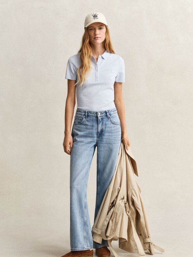 Polo Curta Slim Fit