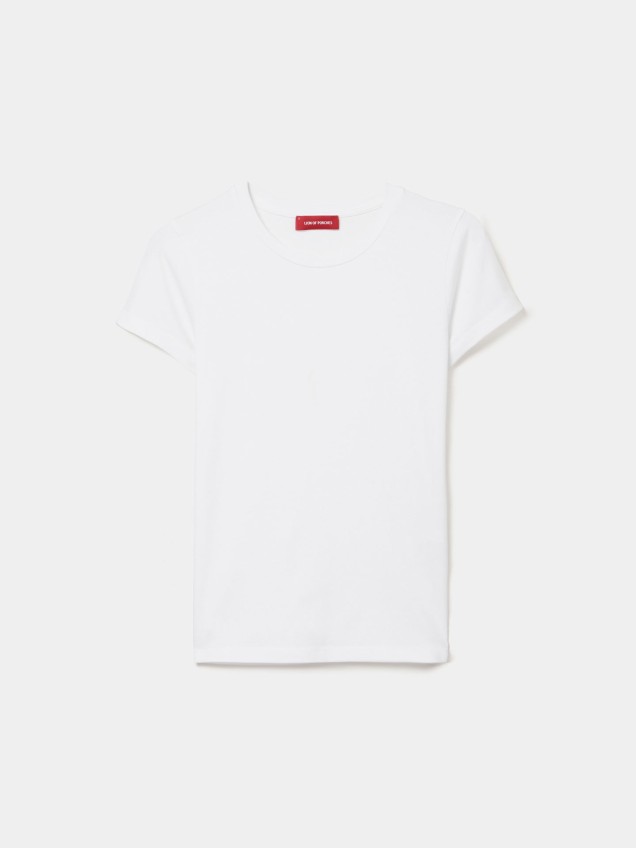 T-shirt B�sica de Algod�o