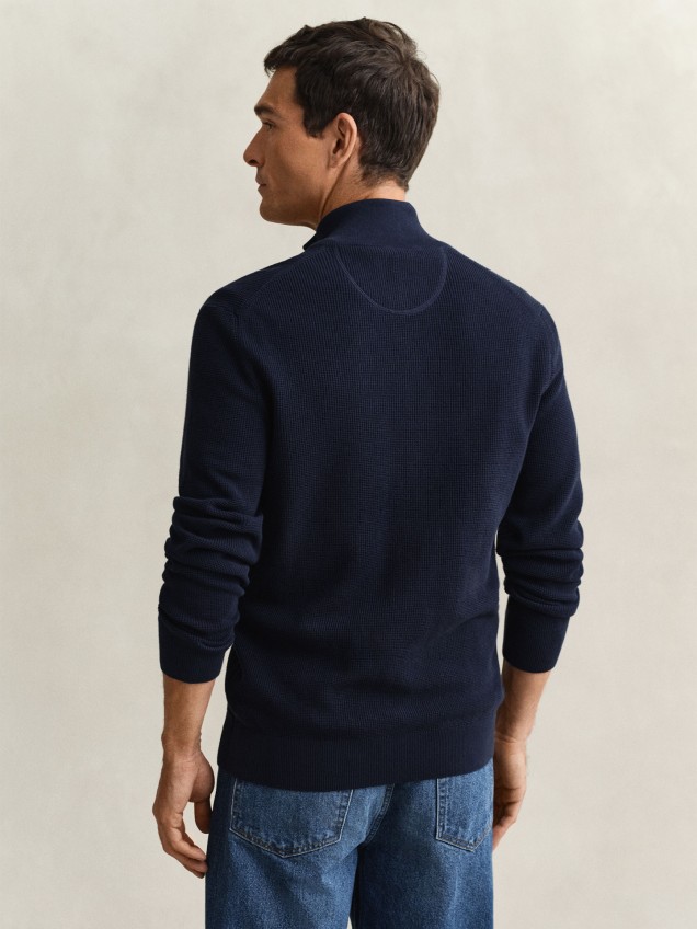 Casaco de Malha com Fecho de Correr