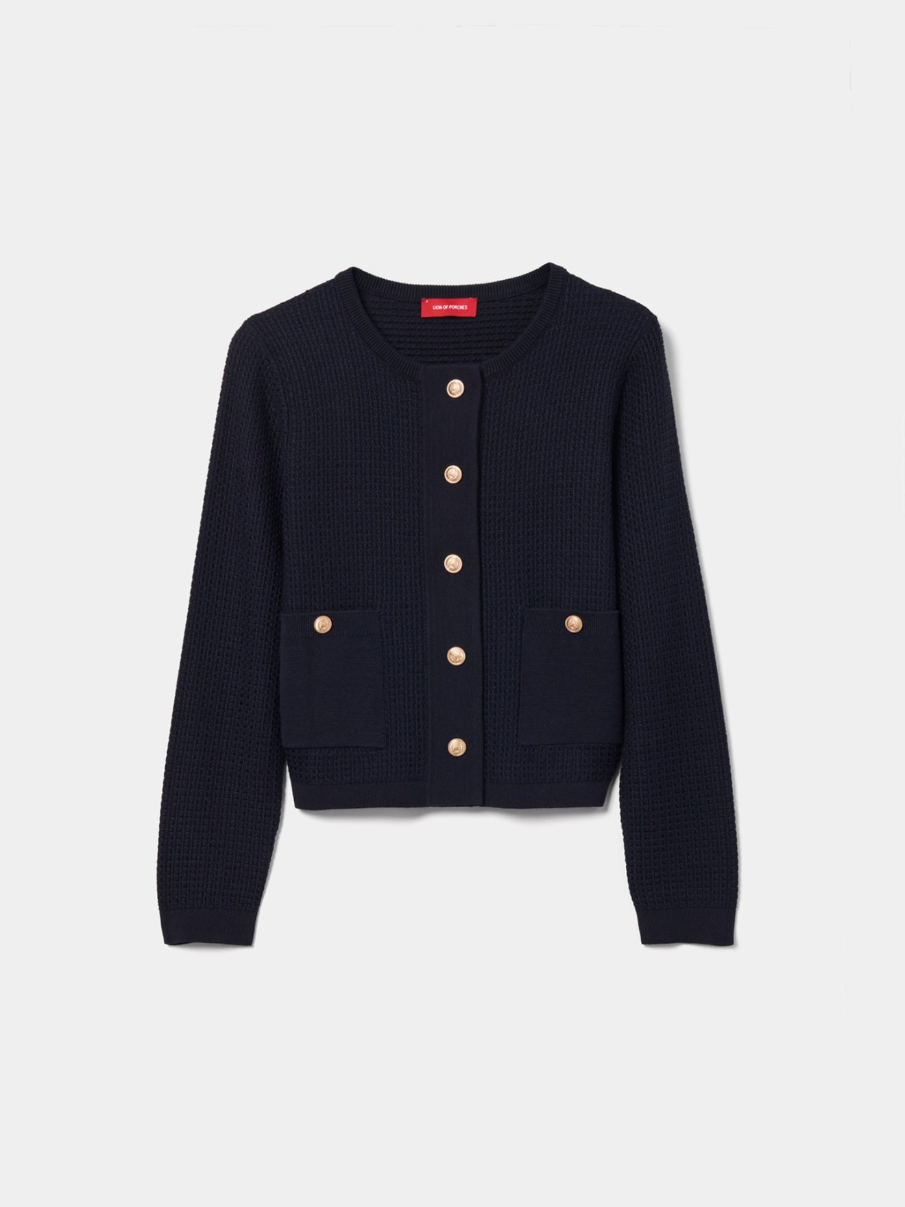 Casaco de Malha Tricotada