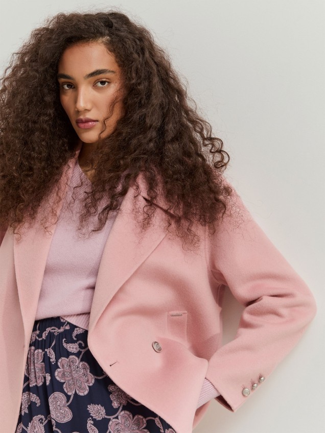 Sobretudo Curto Cruzado