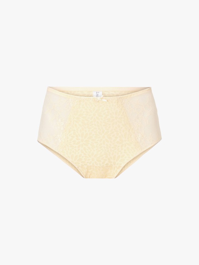 Cueca Maxi de Cintura Subida com Renda Daily