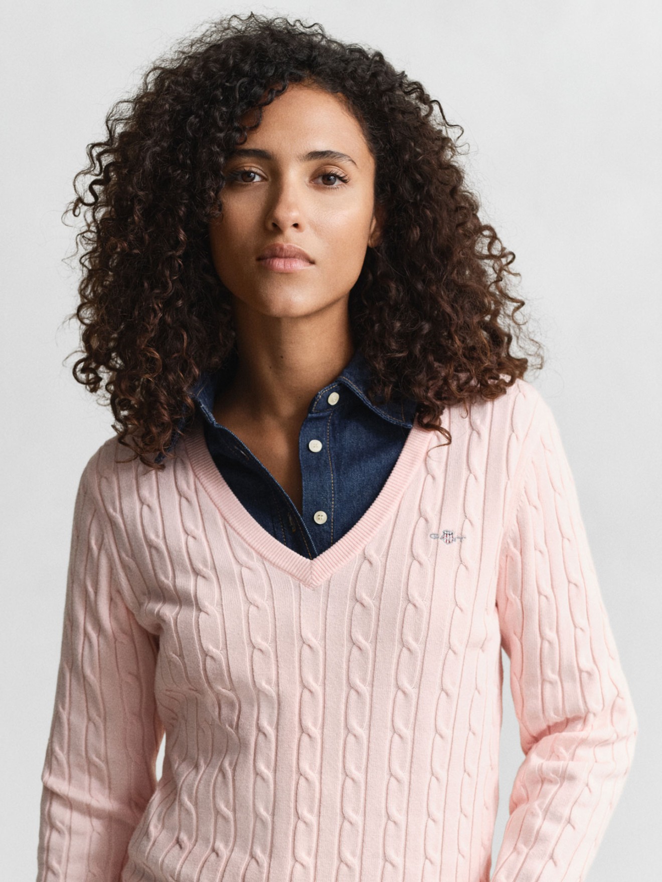 Camisola de Malha Entran�ada