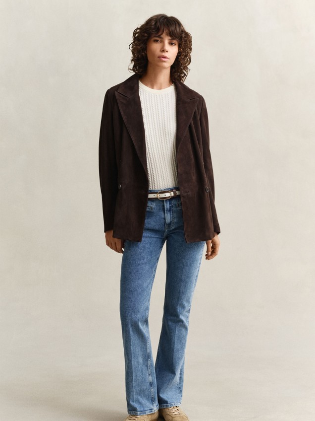 Camisola de Malha Entrançada