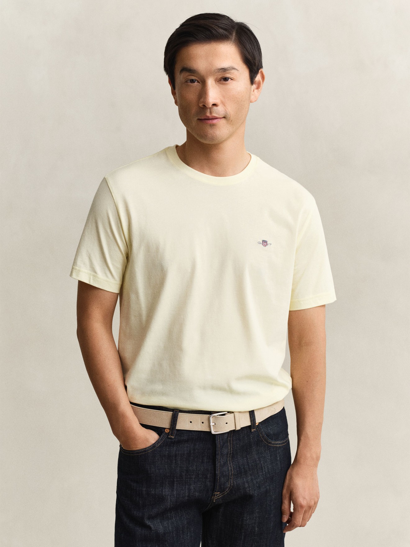 T-shirt com Logótipo Bordado