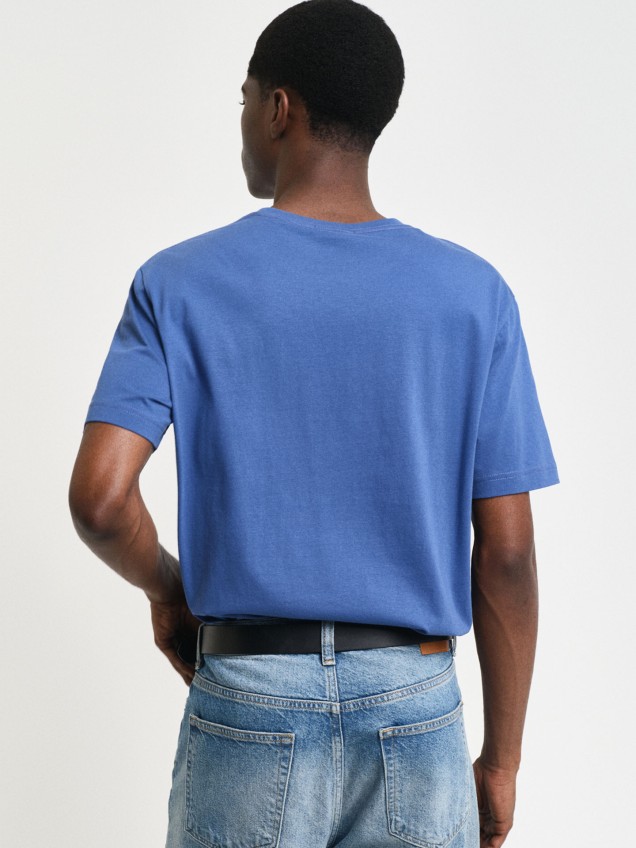 T-shirt com Logótipo Bordado