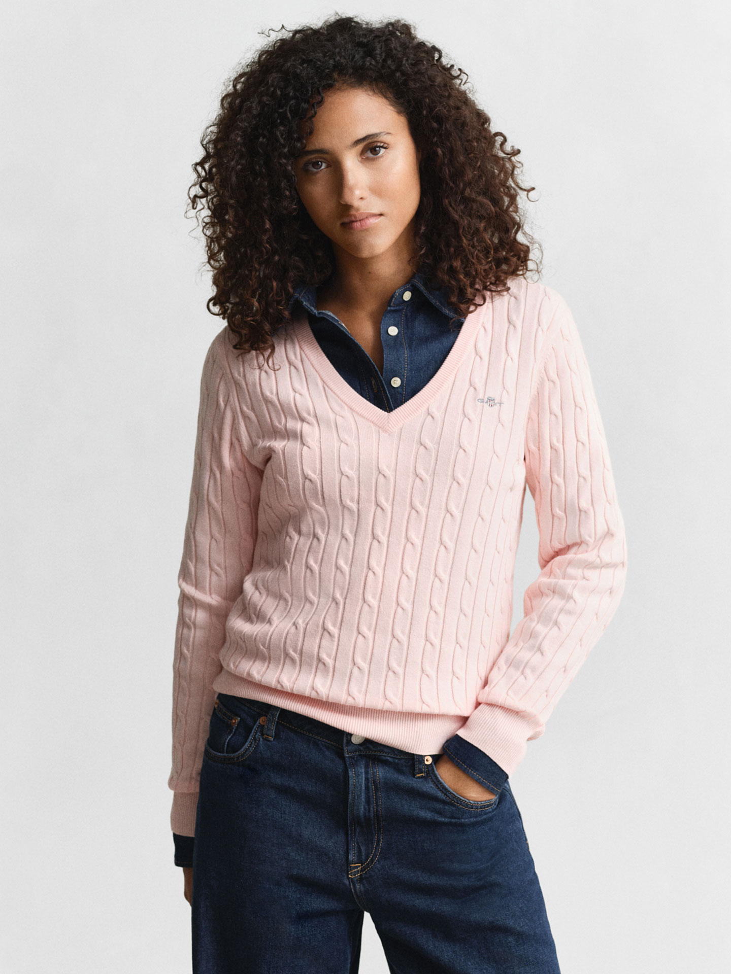 Camisola de Malha Entrançada