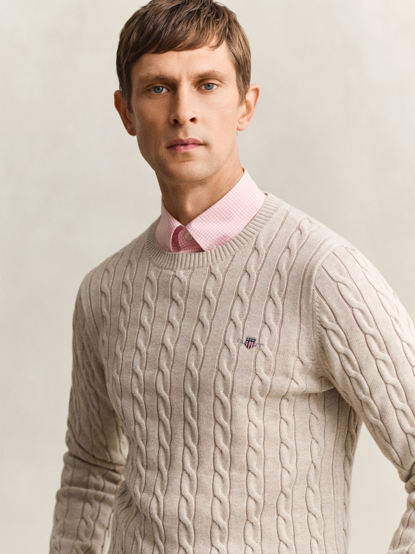 Camisola de Malha Entran�ada