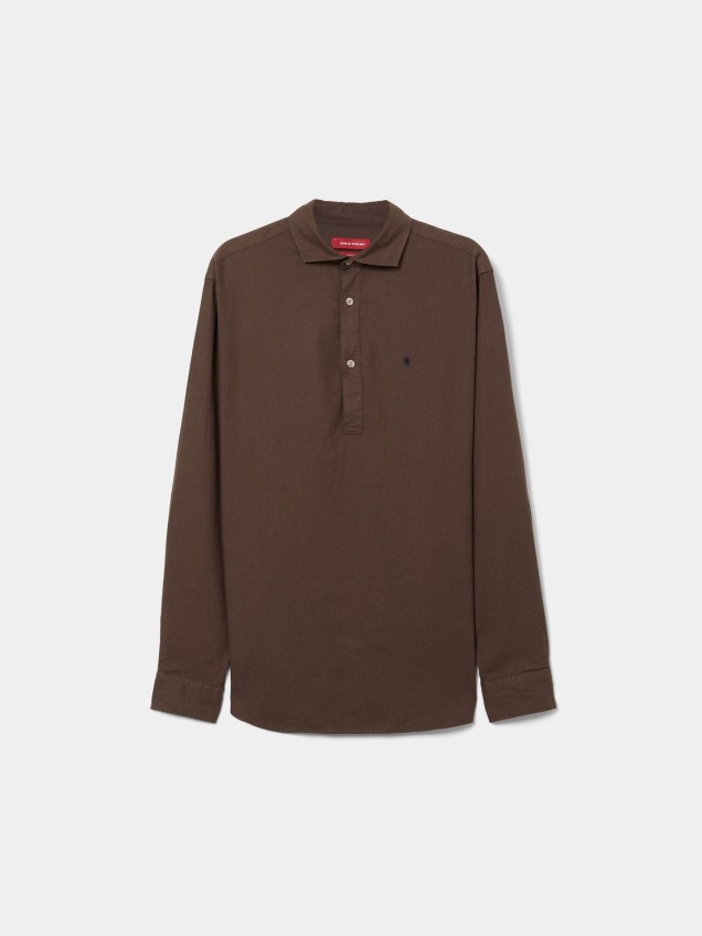 Camisa Polo de Manga Comprida