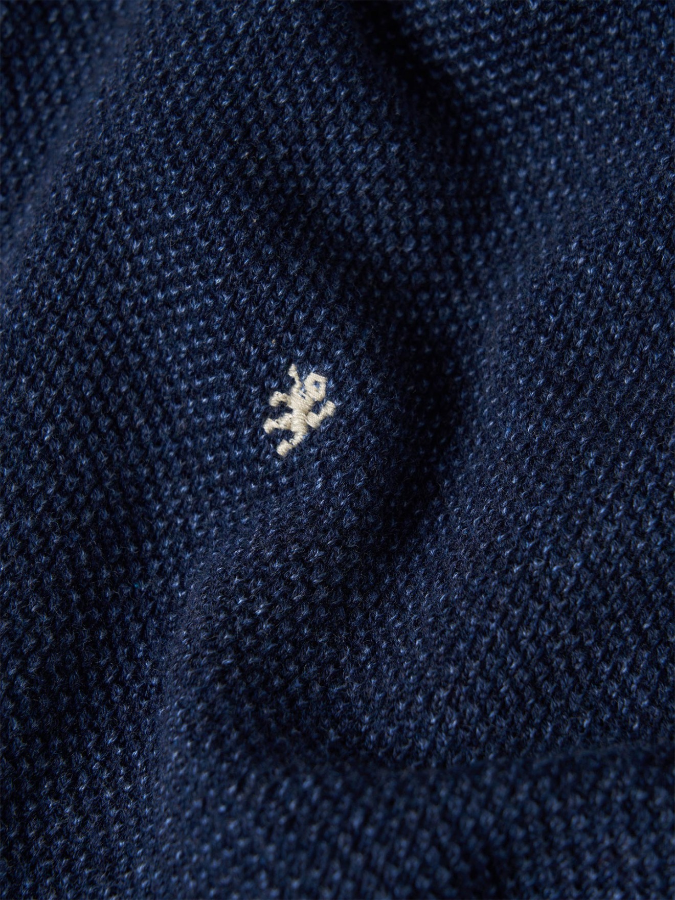 Casaco de Malha com Gola Subida