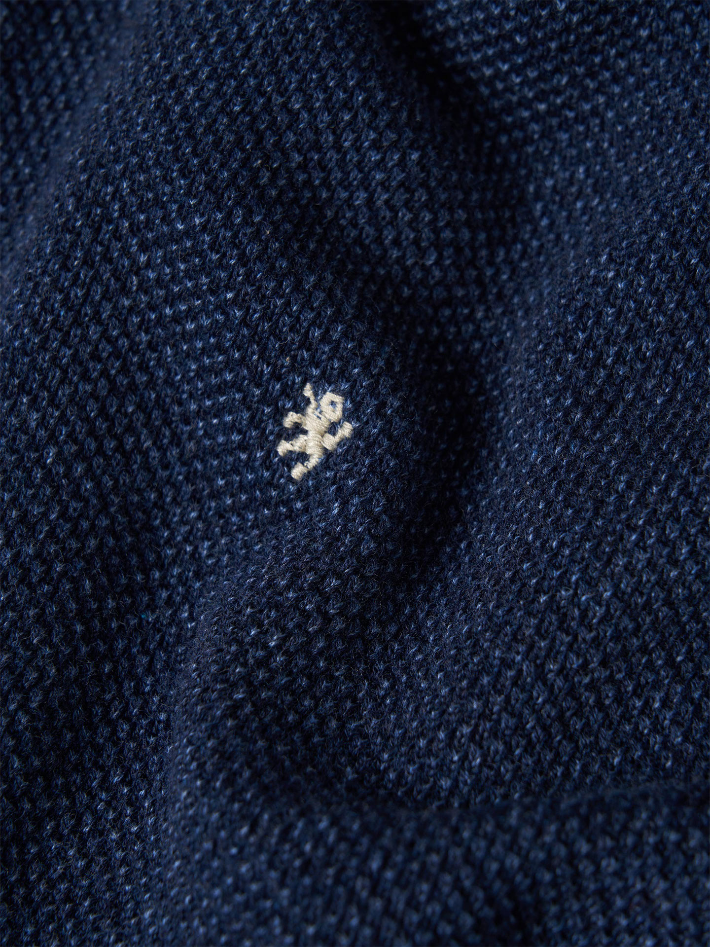 Casaco de Malha com Gola Subida