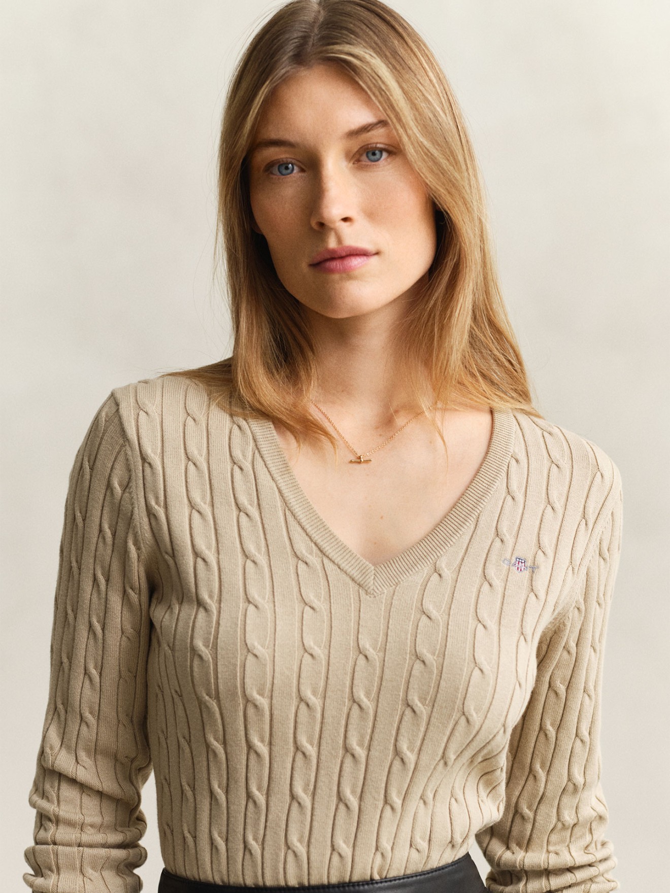 Camisola de Malha Entran�ada