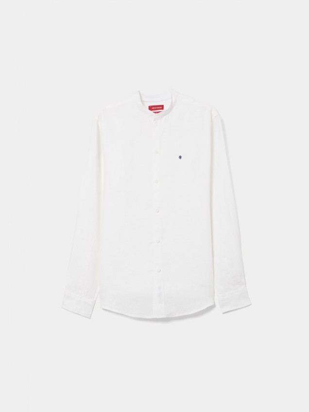 Camisa Slim Fit de Linho