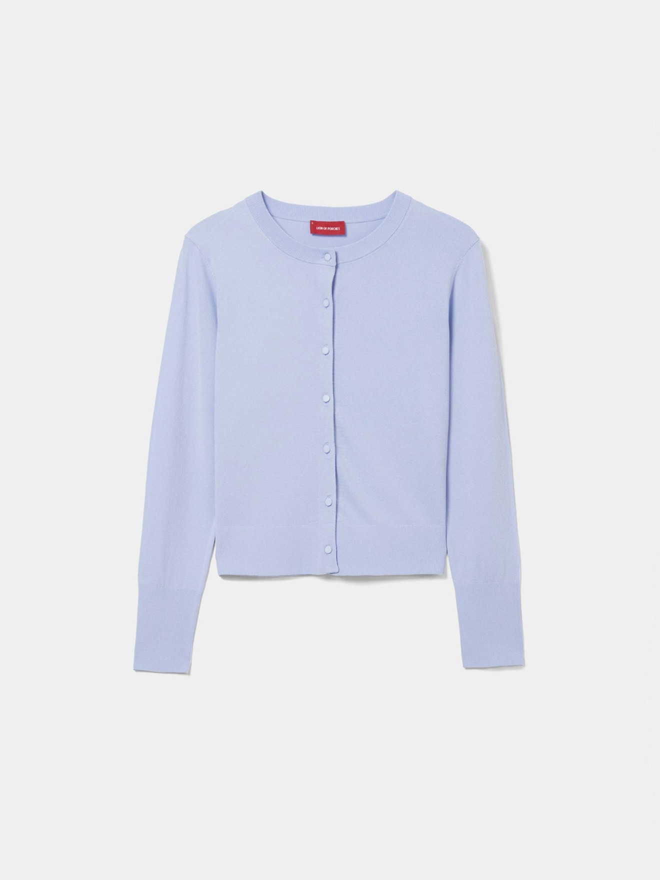 Casaco de Malha com Gola Redonda