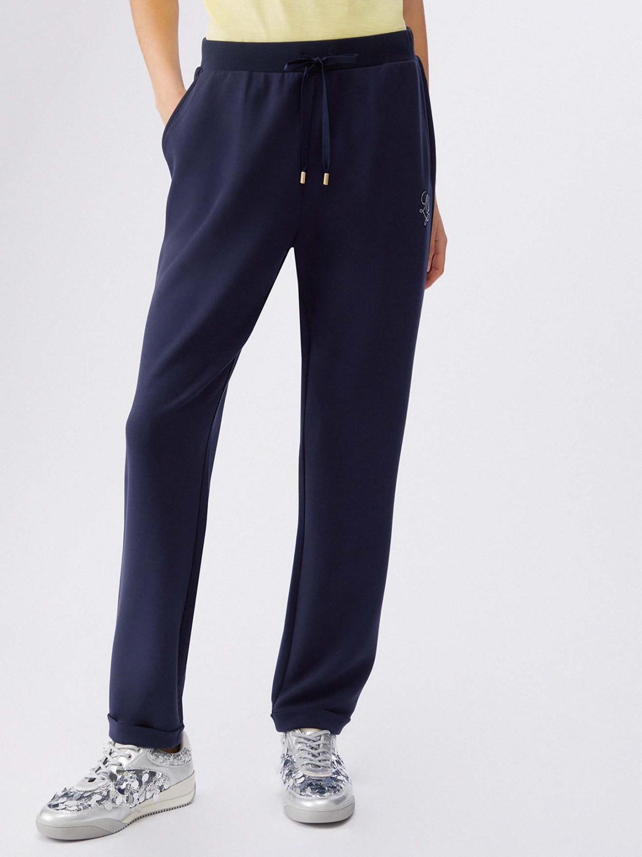 Cal�as de Fato de Treino Slim Fit