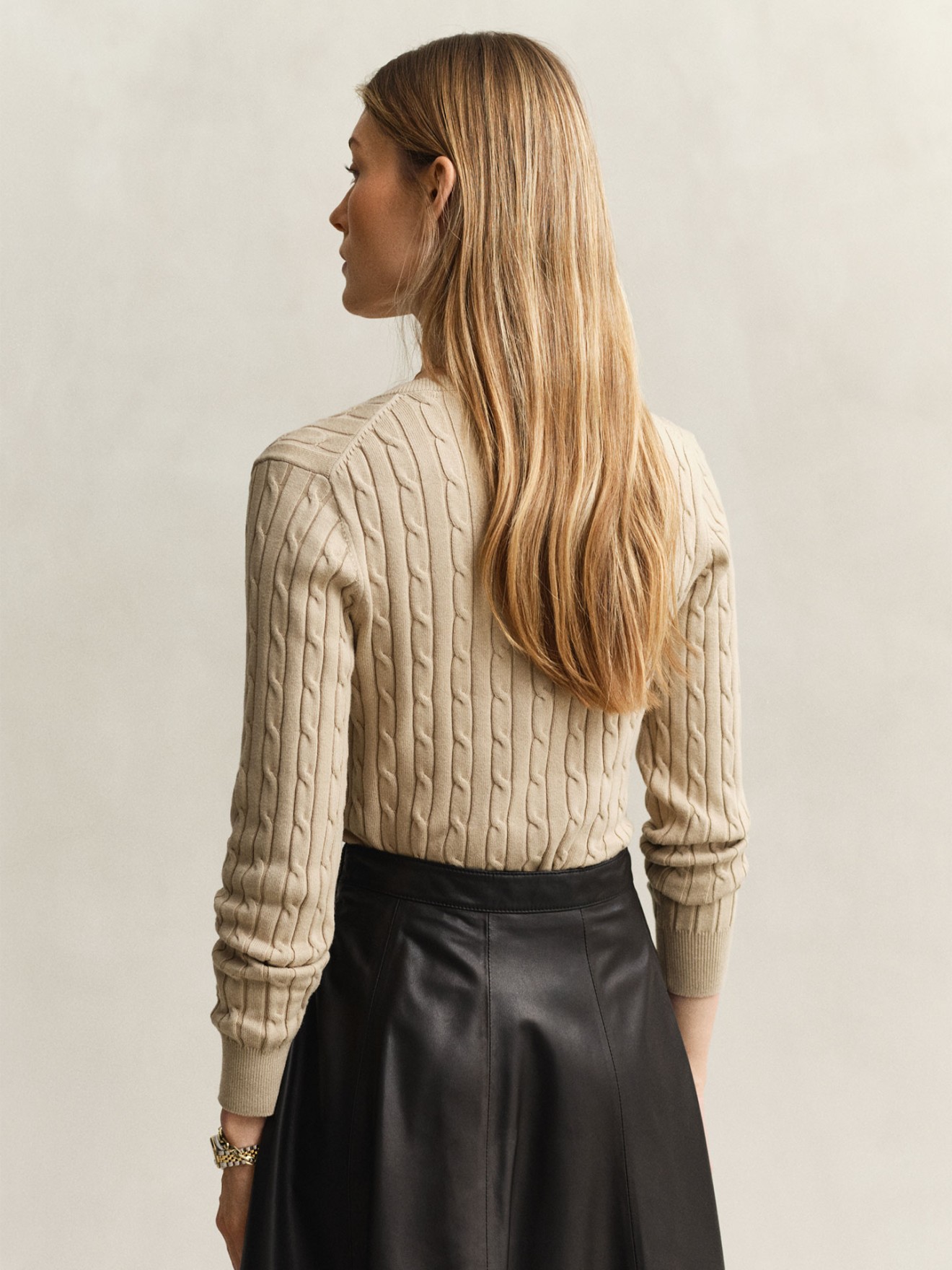 Camisola de Malha Entran�ada