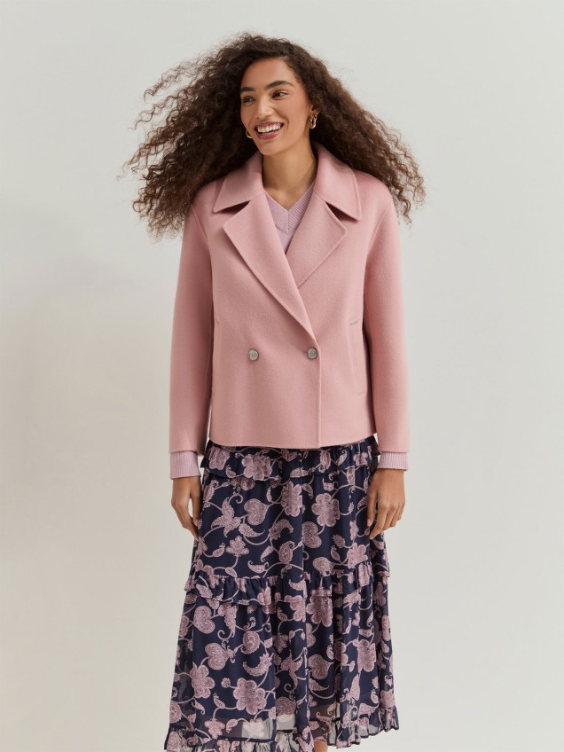 Sobretudo Curto Cruzado