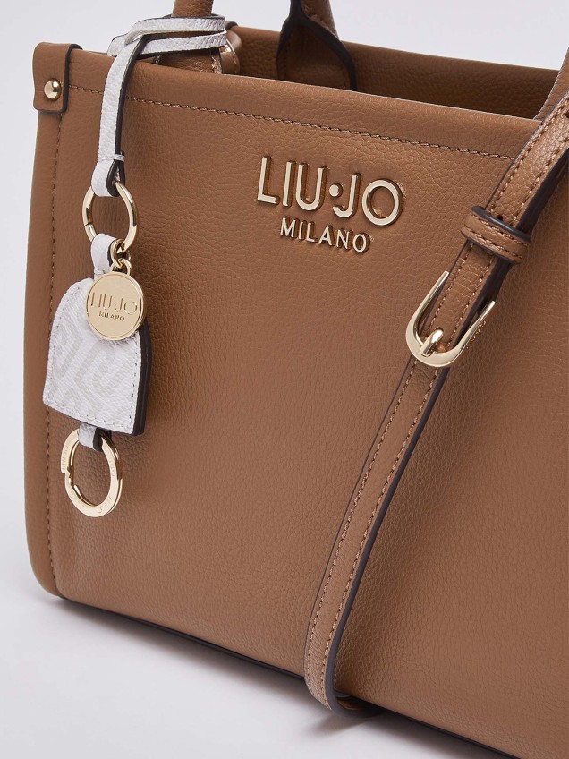 Mala de Mão com Textura Granulada