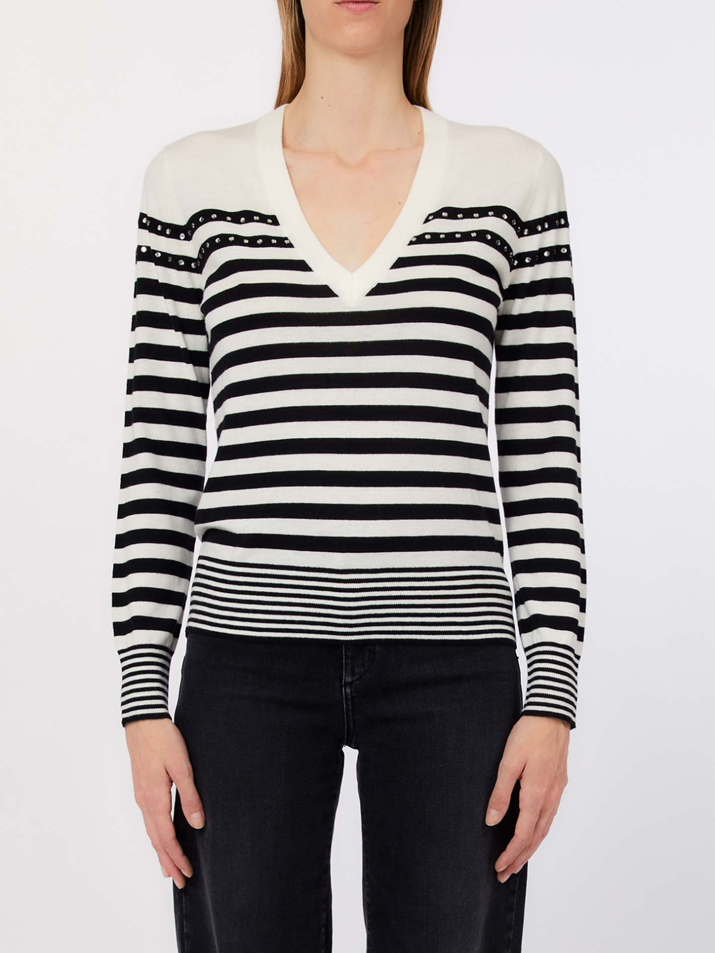 Camisola de Malha às Riscas