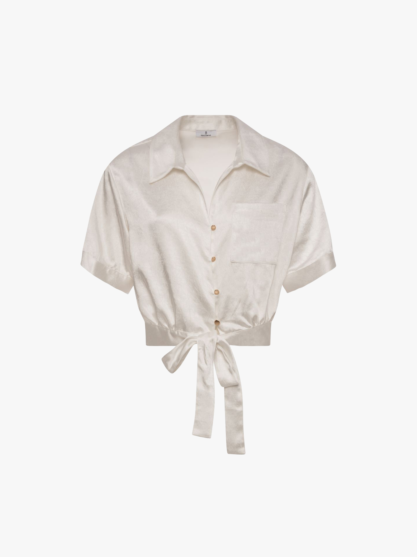 Camisa Cropped com N�