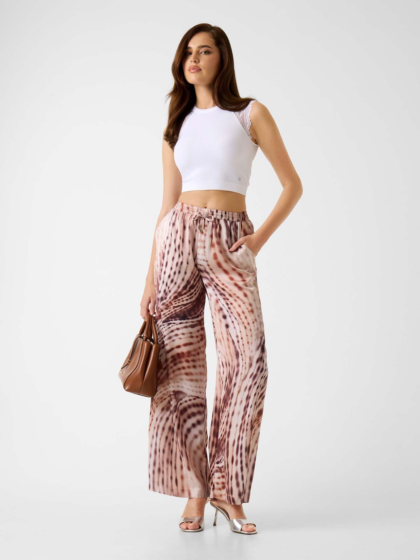 Top Cropped de Malha Canelada