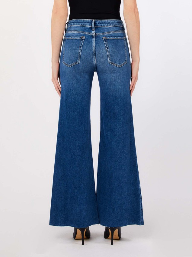 Calças de Ganga Flare