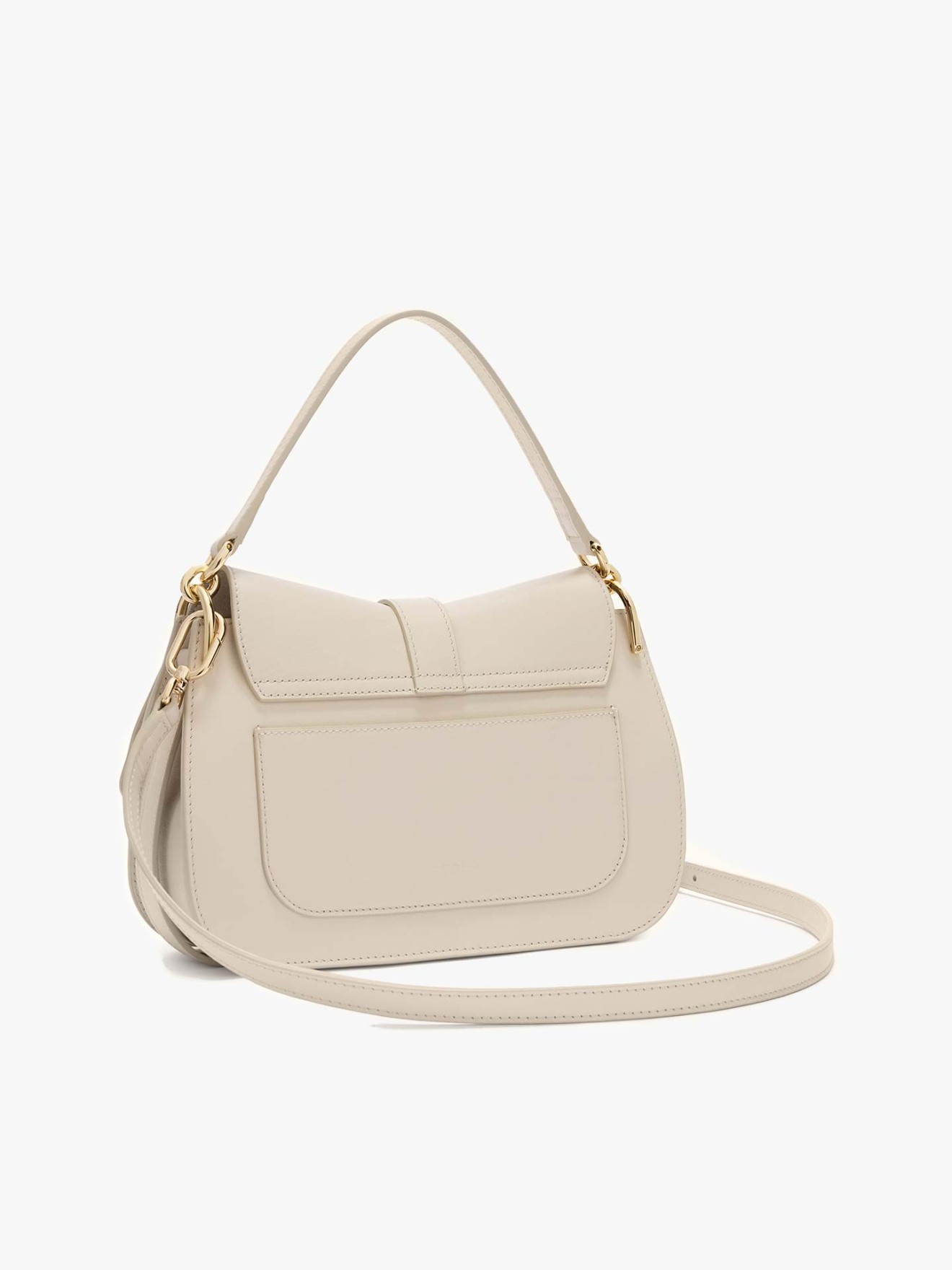 Mala de Ombro Flow M em Pele