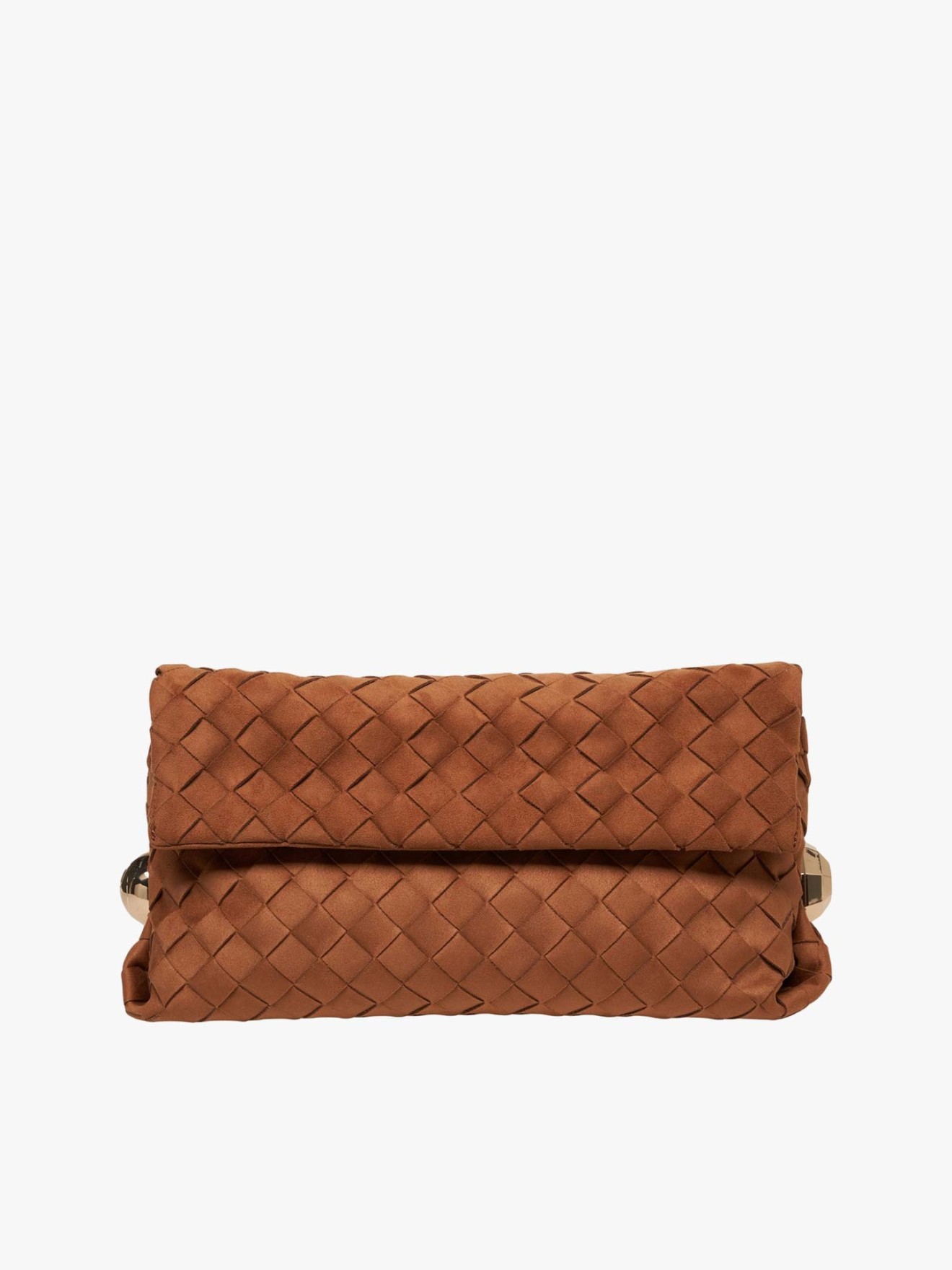 Mala de Ombro Efeito Camur�a