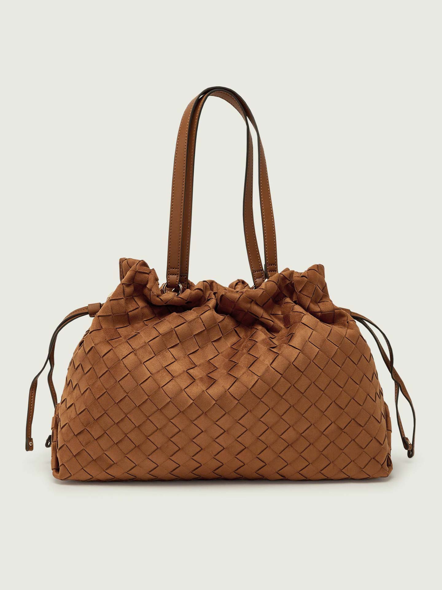 Mala de Ombrocom Textura Entrançada