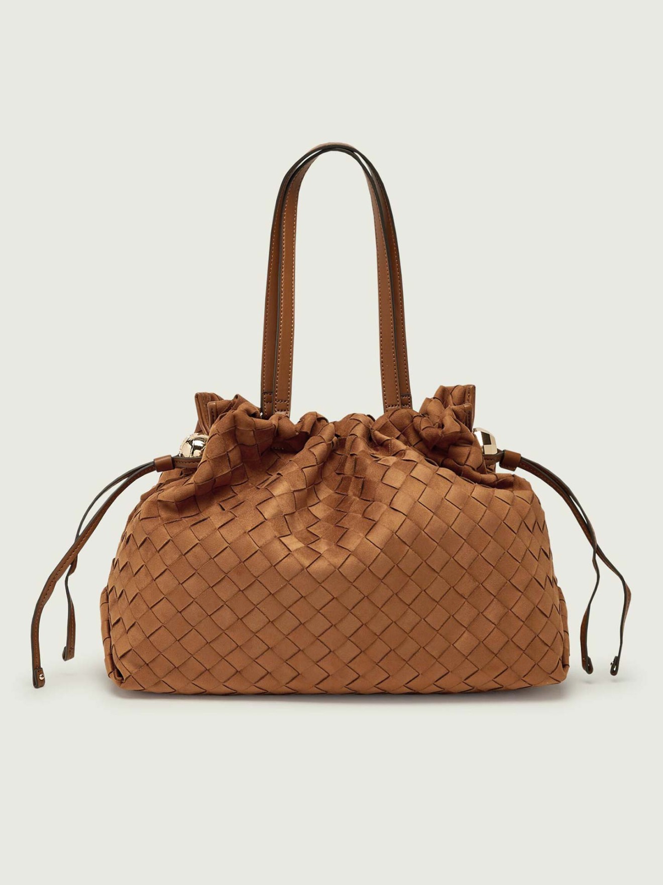 Mala de Ombrocom Textura Entran�ada