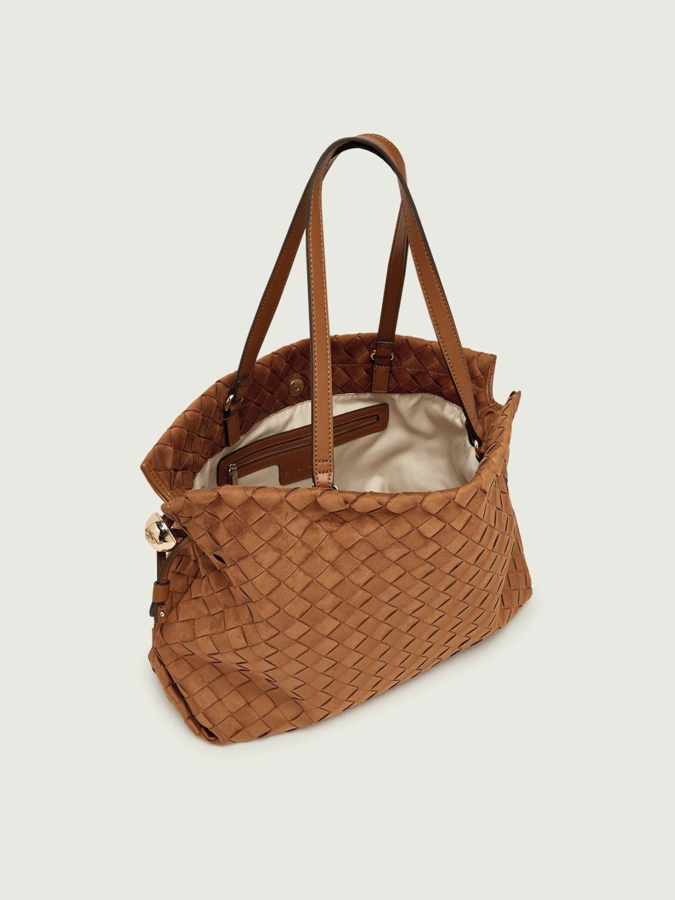 Mala de Ombrocom Textura Entran�ada